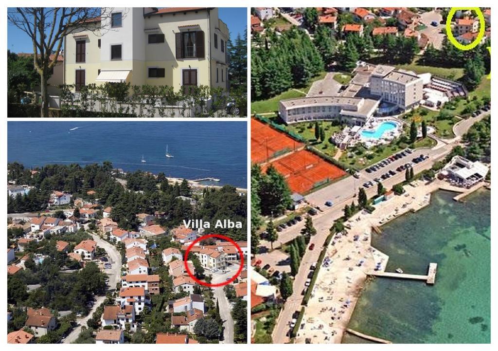 Apartments Villa Alba Poreč Eksteriør bilde